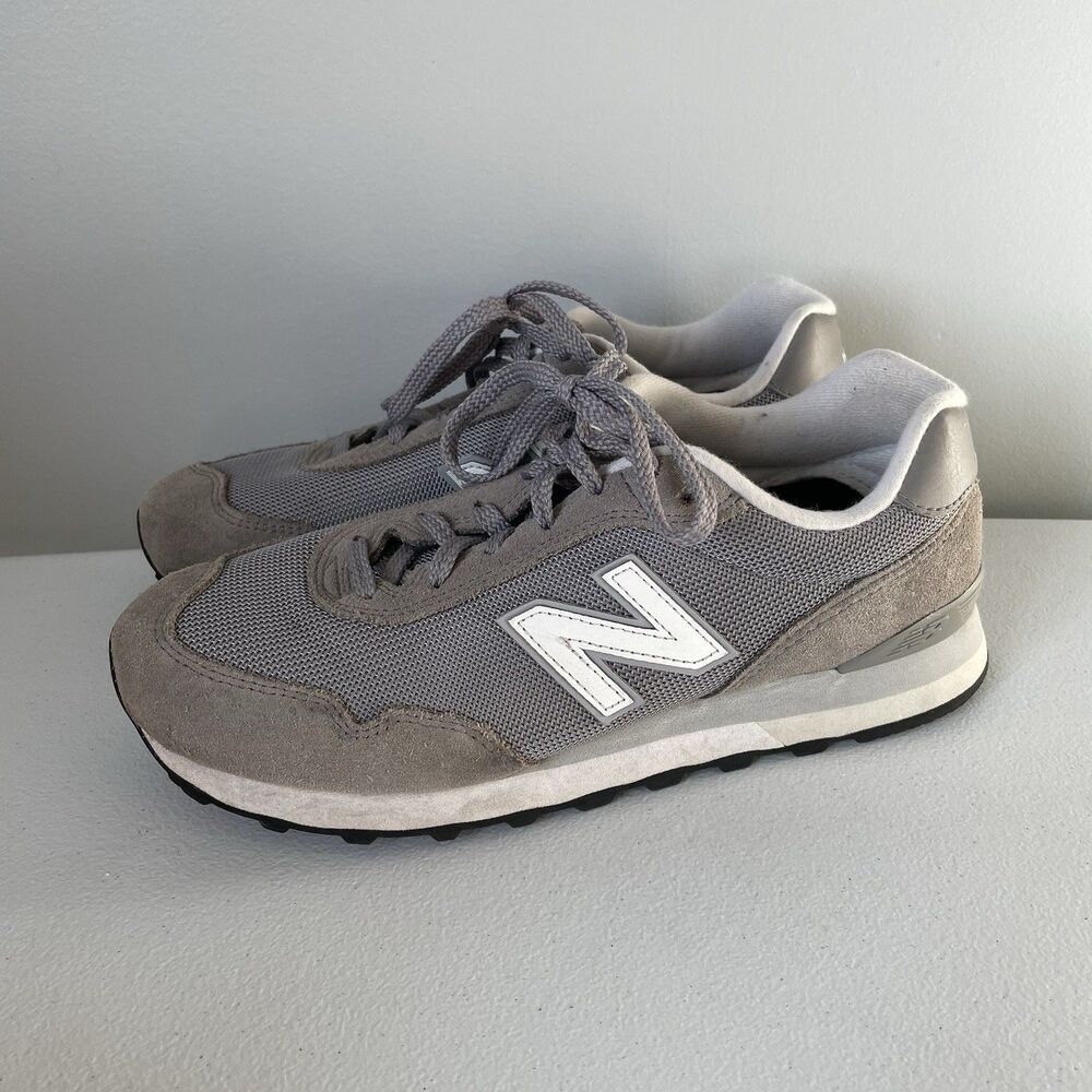 New Balance 515 Gray White Athletic Sneakers Shoes Women's Size 9.5